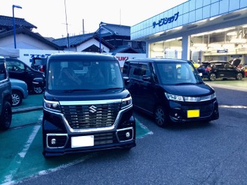 T様に新型スペーシアカスタムをご納車しました！